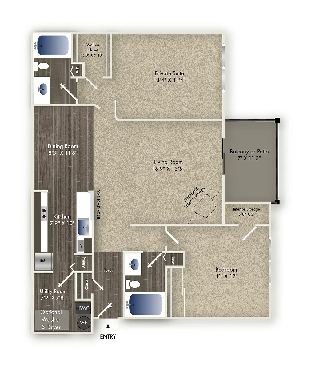Floor plan Sycamore