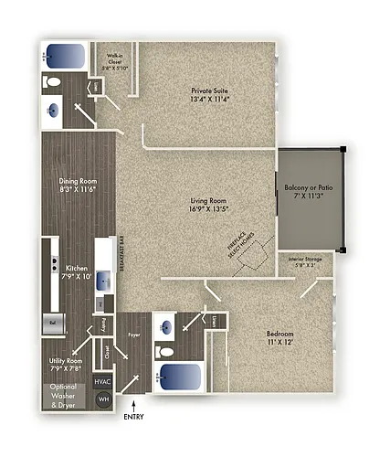 Floor plan Sycamore