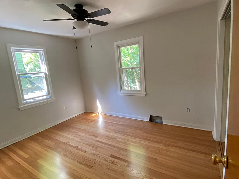 corner bedroom (closest to the bathroom)