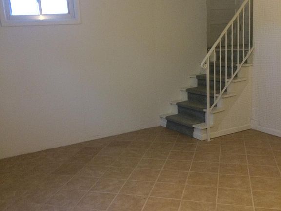 downstairs