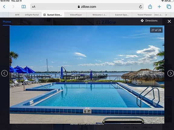 Beautifully maintained pool and hot tub