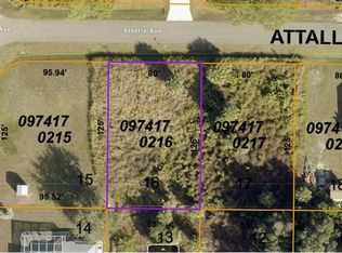 Attalla Avenue Lot #16, North Pt, FL 34287