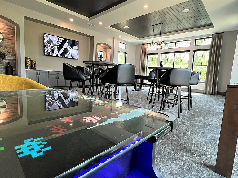 The Addison Eighty50 Billiards Game Room