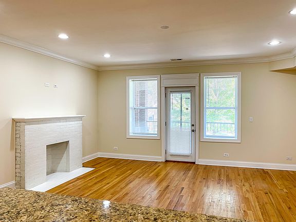 Living Room with door to exterior balcony