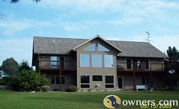 looking up from river