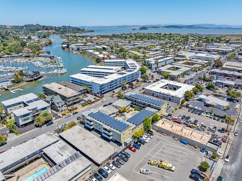 Waterfront location.