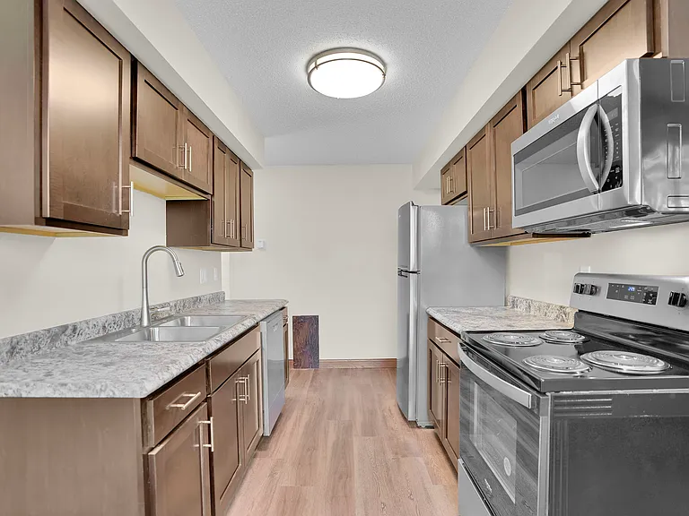 Remodeled kitchen