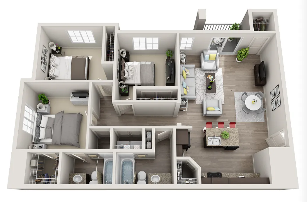 Floor plan C1
