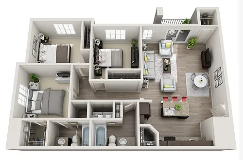 Floor plan C1