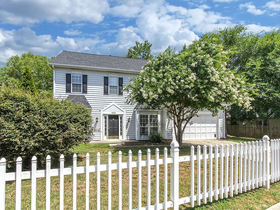 White picket fence welcomes you home