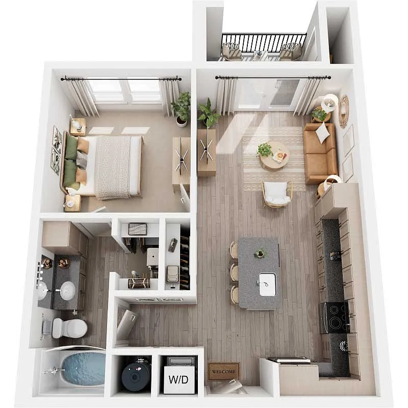 Floor plan A1