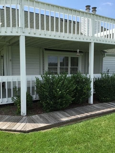 Back porch and balcony
