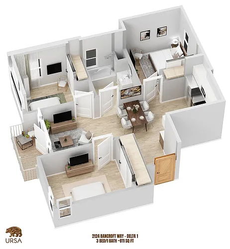 Floor plan DELTA 1