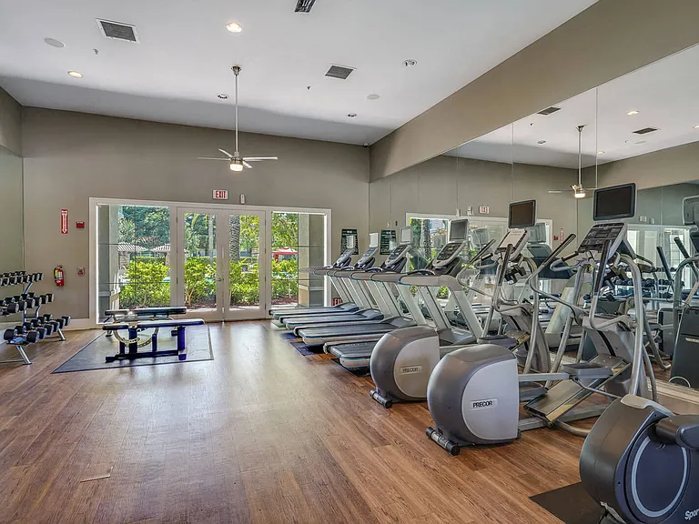 State-of-the-art fitness center - now featuring new Peloton bikes!
