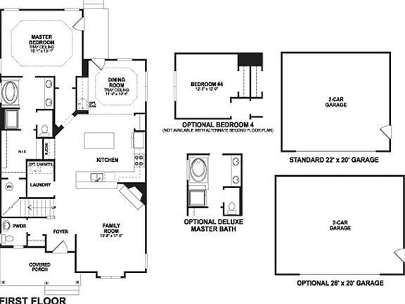 For Elevations L, M, and N