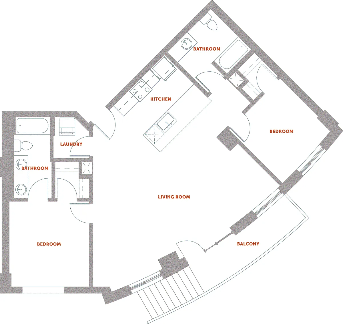 Floor plan B2