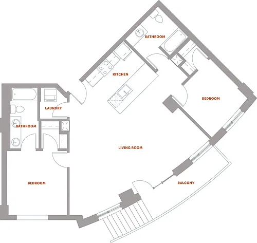 Floor plan B2