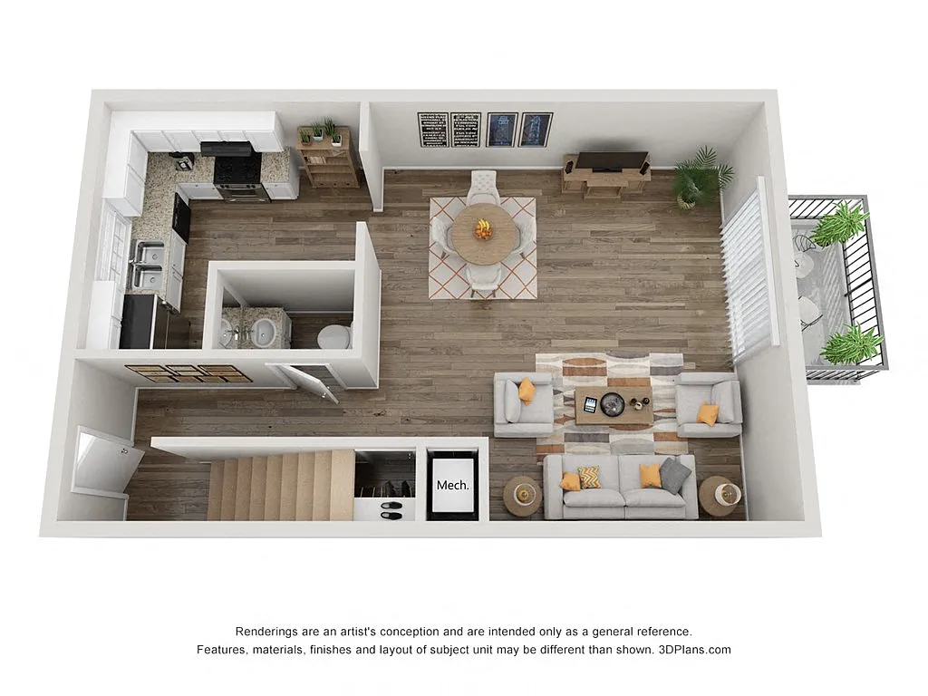 Floor plan B3