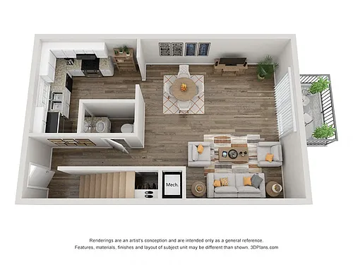 Floor plan B3