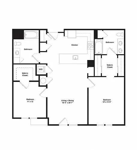 Floor plan 2M1
