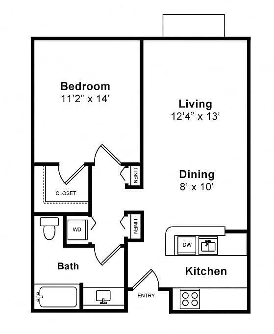 Floor plan Chaplin