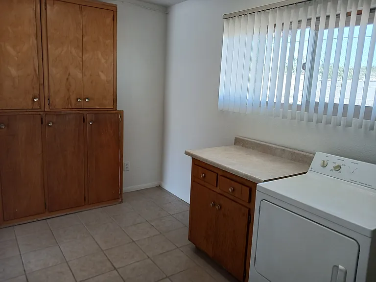 More storage in laundry room