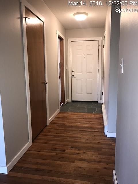 Interior entry with two closets