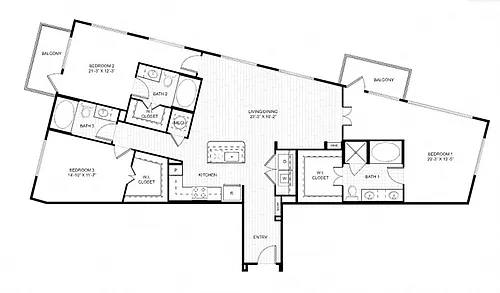 Floor plan C1
