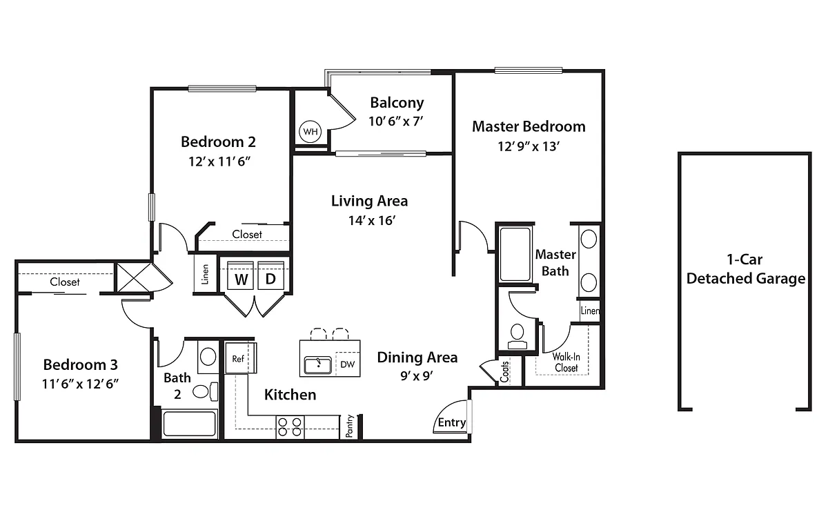 Floor plan C1F.2