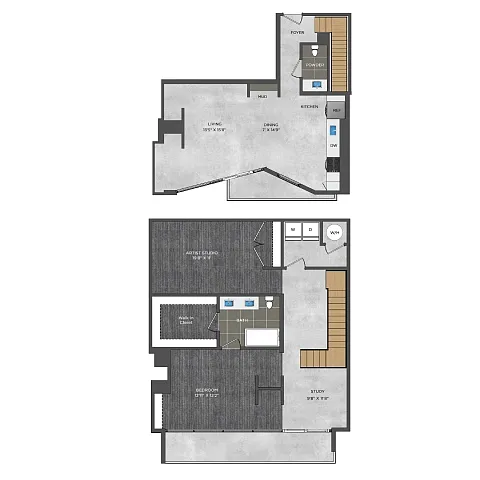 Floor plan LD1.1