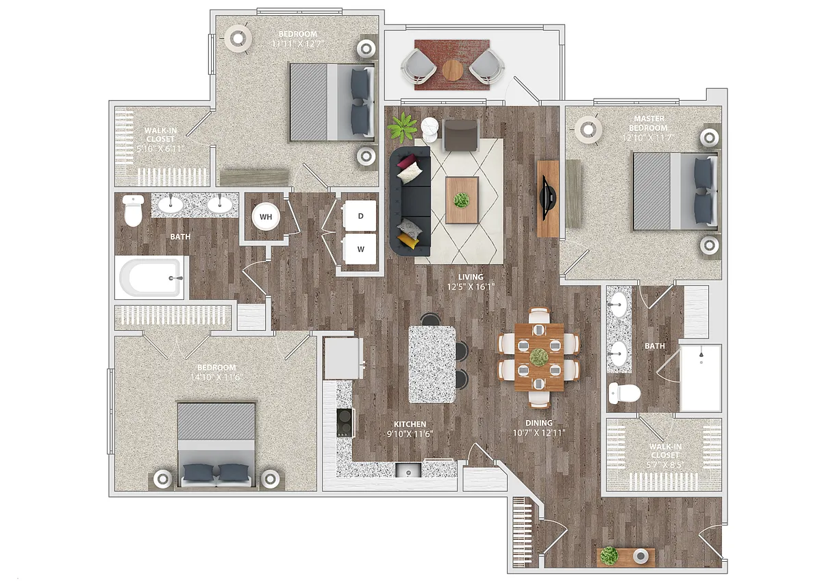 Floor plan C2B