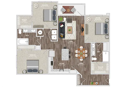 Floor plan C2B