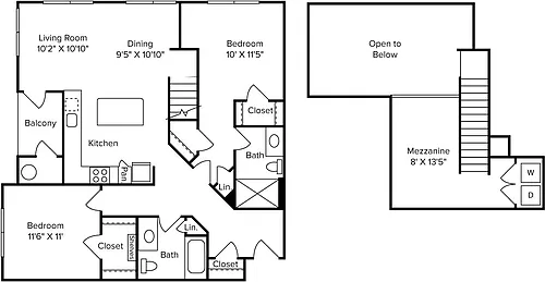 Floor plan B6L