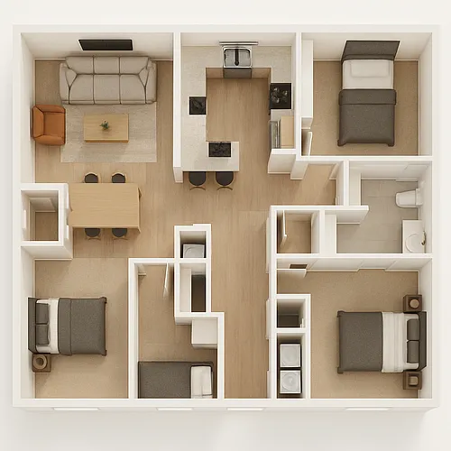 Floor plan The Driftwood