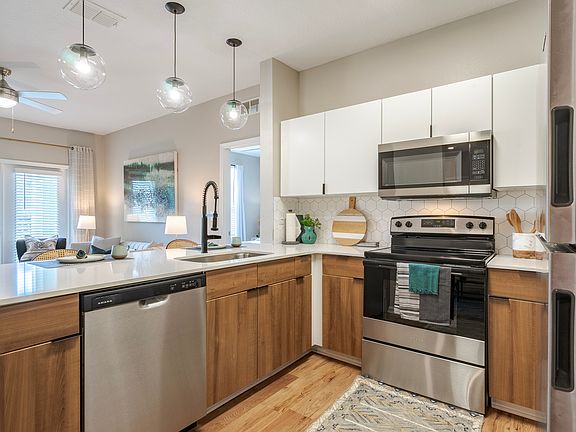 Newly Renovated Kitchen with Stainless Steel Appliances