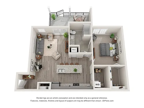 Floor plan Palms 1 & 2