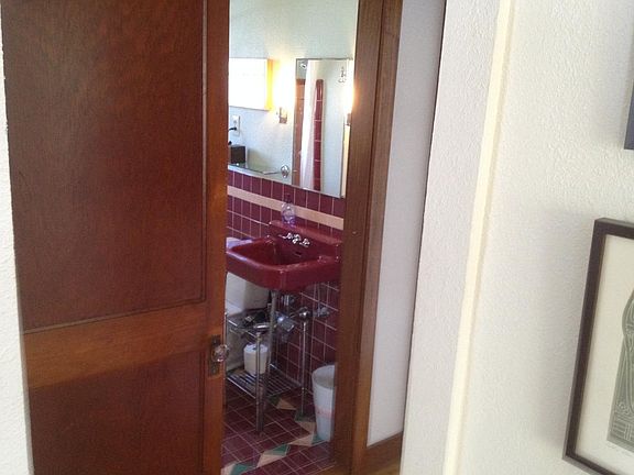 hallway to bathroom and bedrooms