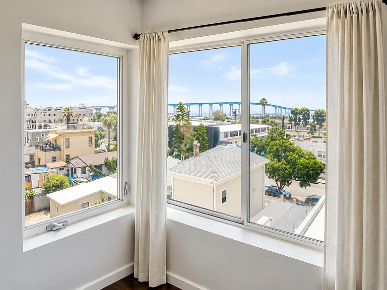 L3 - Bedroom Window with view of the Coronado Bridge