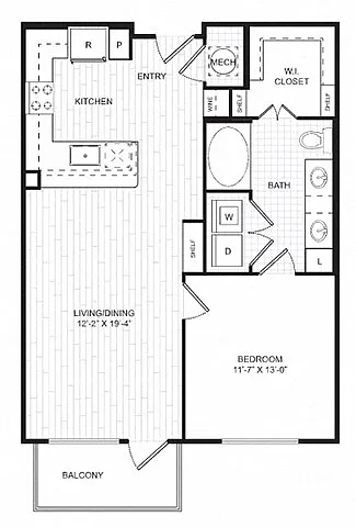 Floor plan A5-80