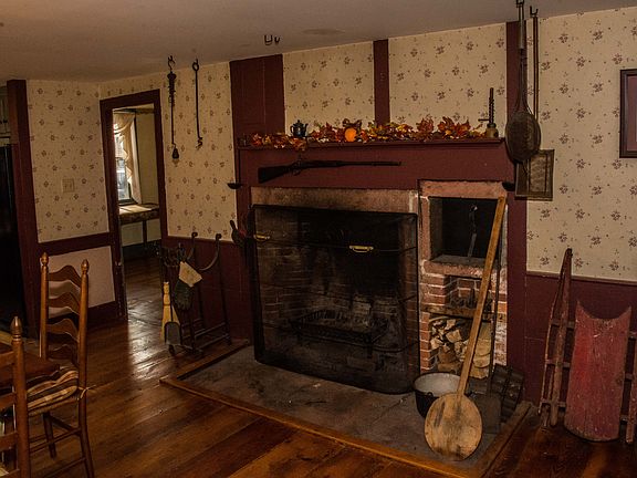 Original Rumford Fireplace