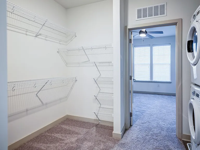 Spacious Walk-in Closets