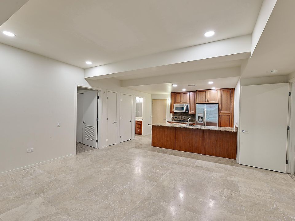 Entry into Kitchen w/Travertine Tile