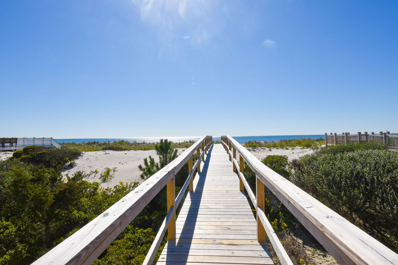New Private Walkway to the Beach
