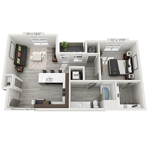 Floor plan Peak to Peak & Collegiate Peak