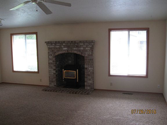 Living room gas stove
