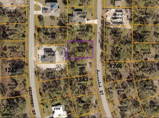 LOT 24 Altemus St LOT 24, North Pt, FL 34291