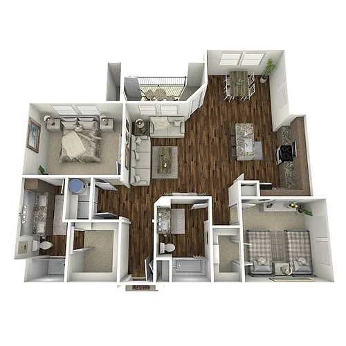Floor plan B2