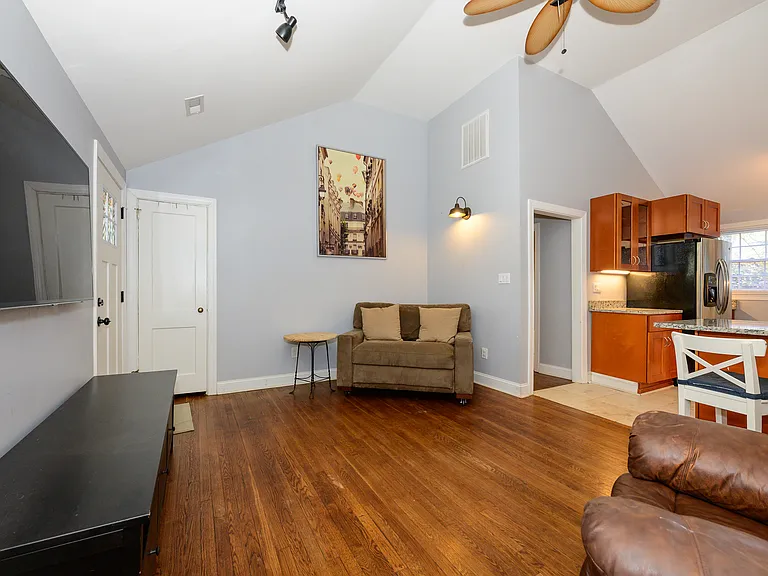 Front Room Open Kitchen Design Vaulted Ceiling Throughout!