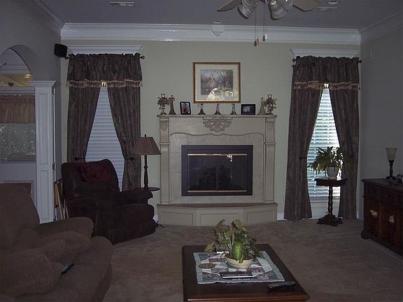 Living Room with Fireplace