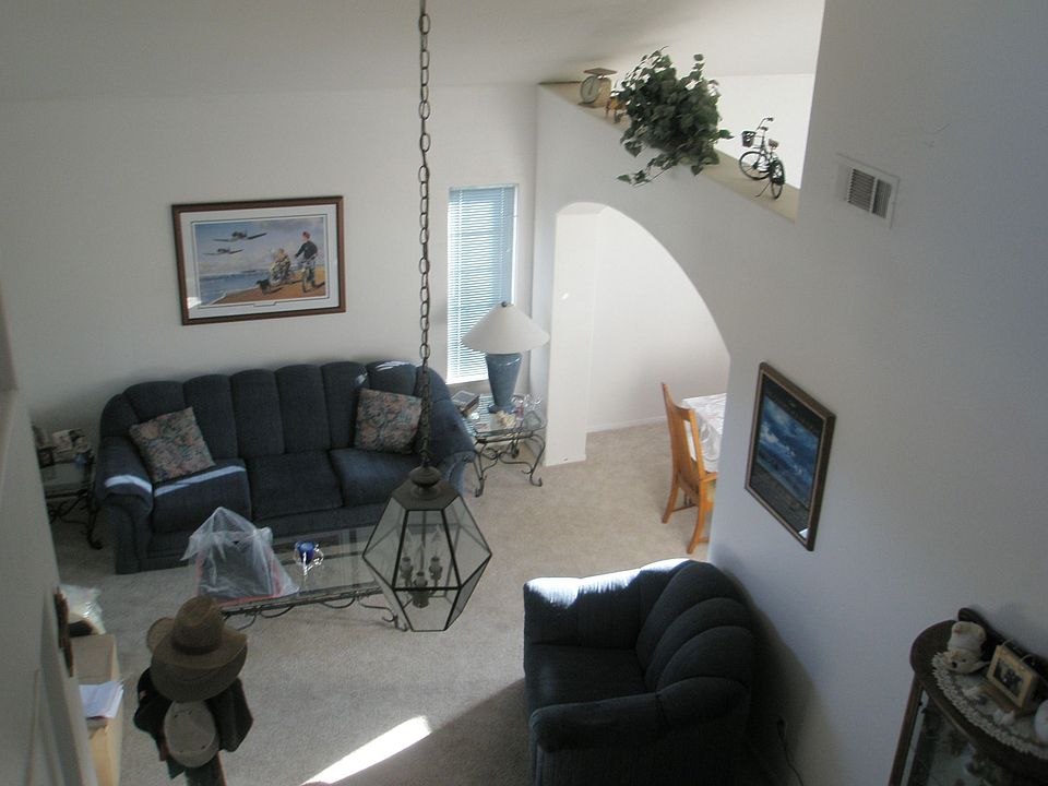 Living room view from upstairs